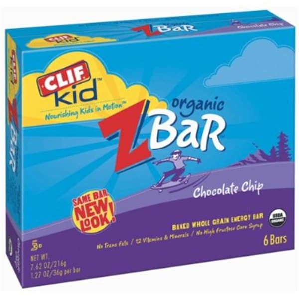 Clif Organic Chocolate Chip Zbar 32042 Zoro